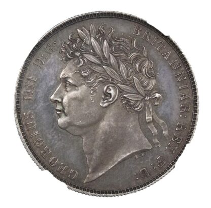 1822 George IV Pattern Halfcrown R7 Unique