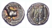 Thrace, Byzantion, Silver Hemidrachm