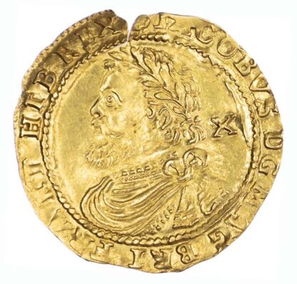James I Half Laurel S2641 About Extremely Fine