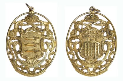 Westminster & Middlesex magistrate office badge, c1780