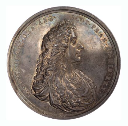 GB, Military and Naval Reward, 1685, Silver Medal
