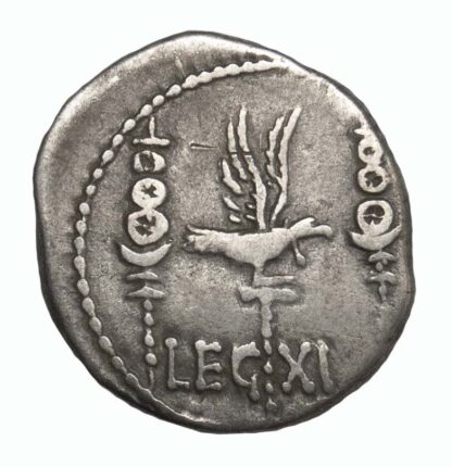 Mark Antony, Silver Denarius