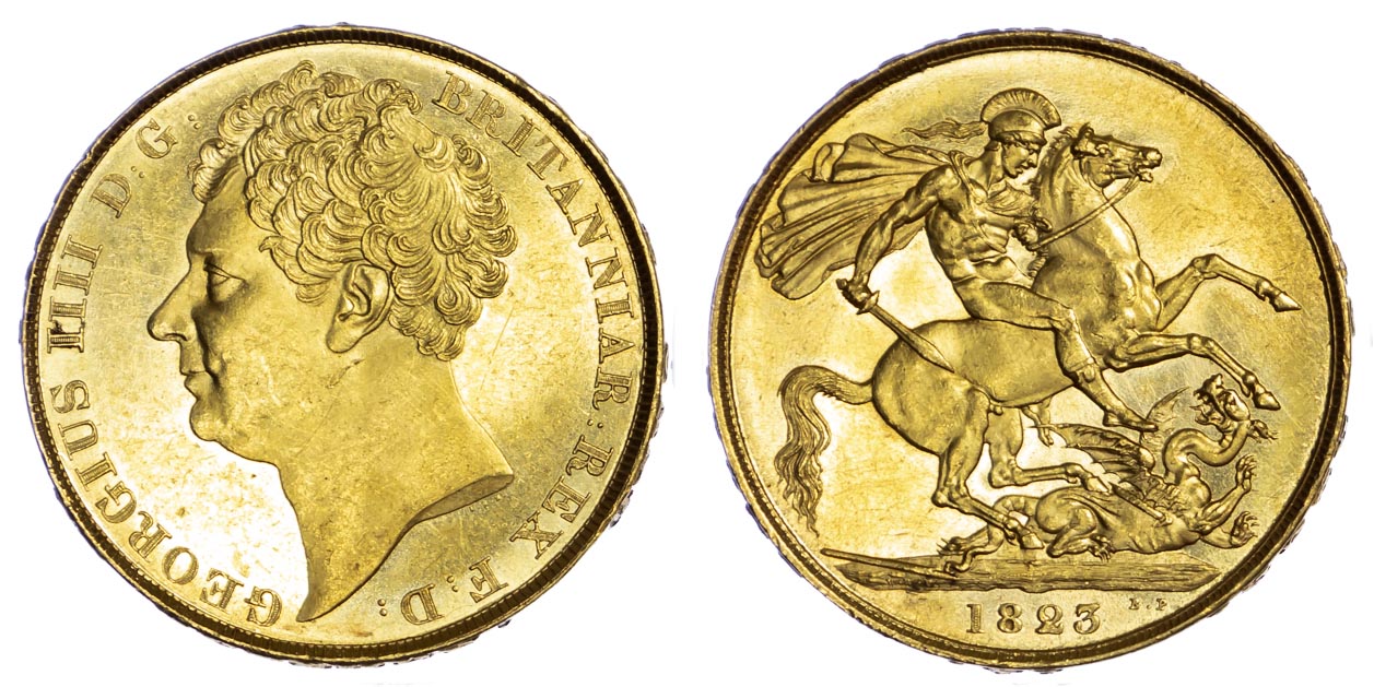 George IV, Two Pound, 1823