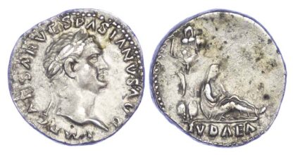 Vespasian, Silver Denarius, Judaea Capta