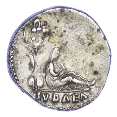 Vespasian, Silver Denarius, Judaea Capta