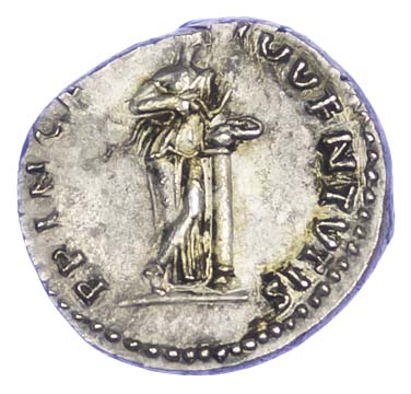 Domitian (as Caesar), Silver Denarius, Eruption Date