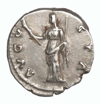 Diva Faustina Senior, Silver Denarius