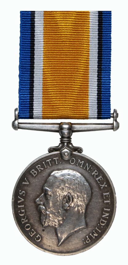 A Great War Spring Offensive Casualty British War Medal to Pte. Thomas Clark