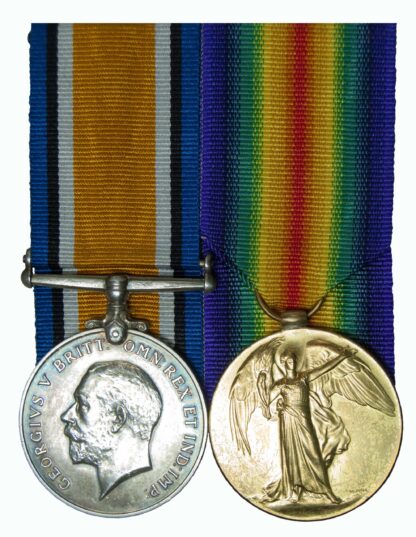 A Great War Officer Casualty Pair to 2nd Lieutenant David Abernethy