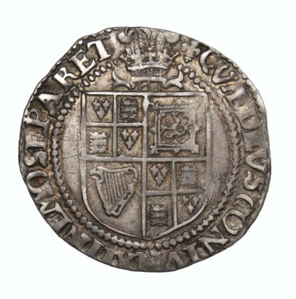 James I (1603-25) Shilling, Third Coinage, Plume above shield