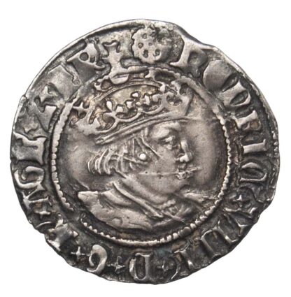 Henry VIII (1509-47) Halfgroat, Canterbury