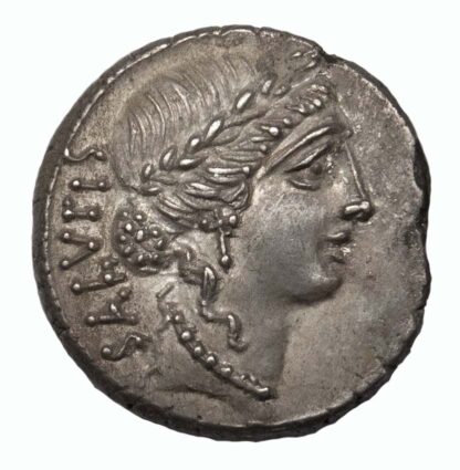 Roman Republic, M. Glabrio, Silver Denarius