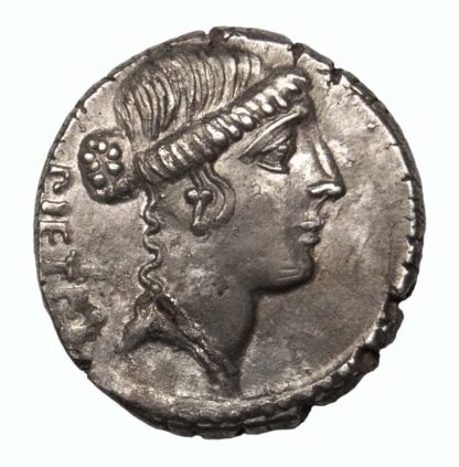 D. Junius Brutus Albinus, Silver Denarius
