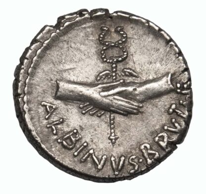 D. Junius Brutus Albinus, Silver Denarius