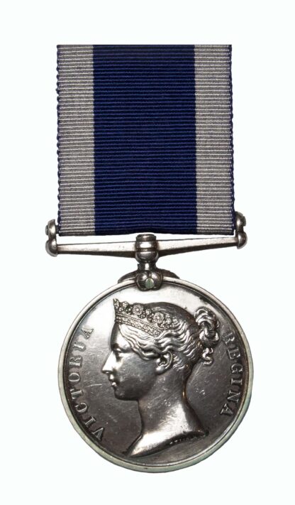Royal Navy Long Service & Good Conduct Medal, QVR, to Sergeant S. J. Miller