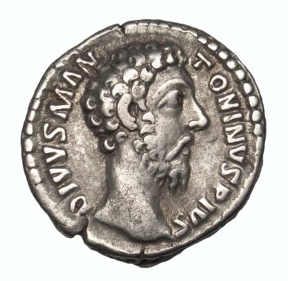 Divus Marcus Aurelius, Silver Denarius