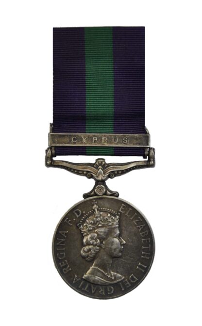 General Service Medal, 1918-62, to Gunner G. Arscott