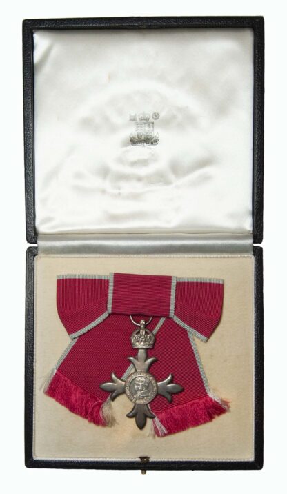 MBE on Ladies Bow, in Case of Issue