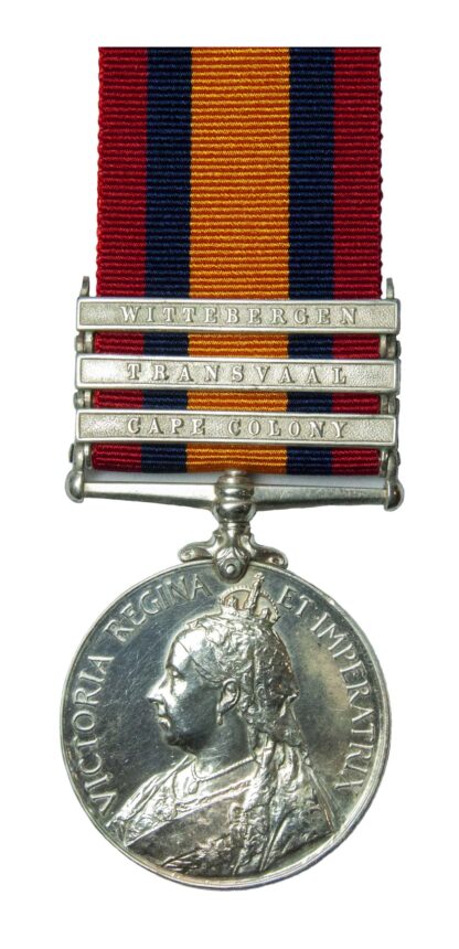 Queen’s South Africa Medal to Private A.F. Kerr, 18th Company