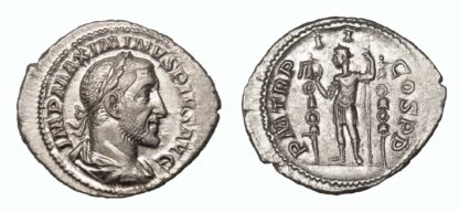 Maximinus Thrax, Silver Denarius