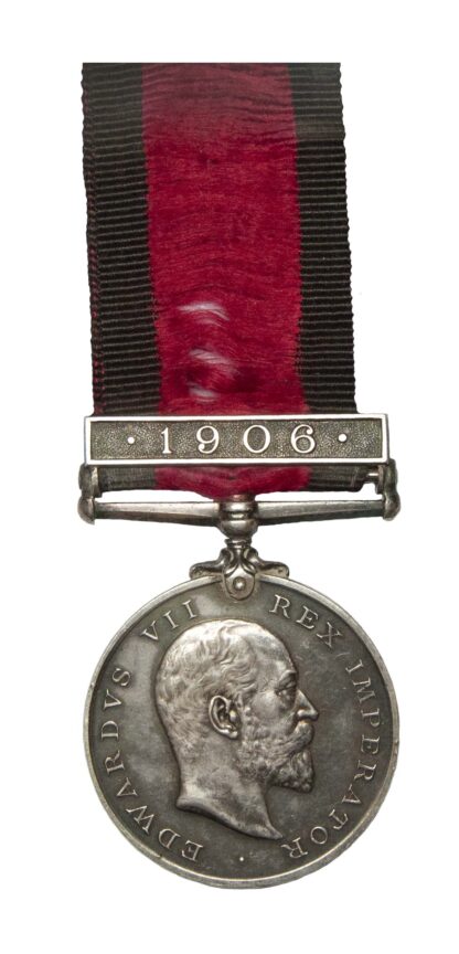 Natal Rebellion Medal to Trooper A.E. Johnstone Natal Carbineers