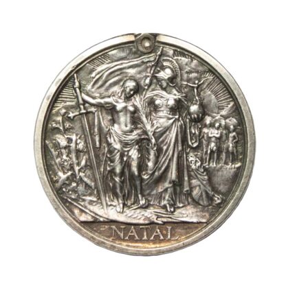 Natal Rebellion Medal to Trooper A.E. Johnstone Natal Carbineers