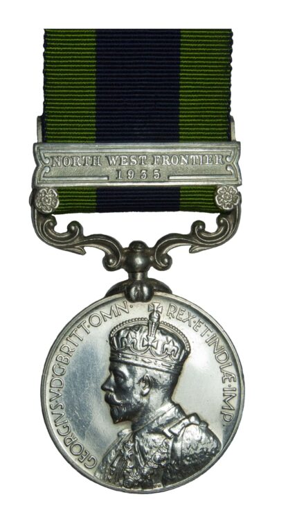 India General Service Medal to Water Carrier Mohd Sarwar