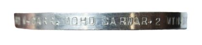 India General Service Medal to Water Carrier Mohd Sarwar