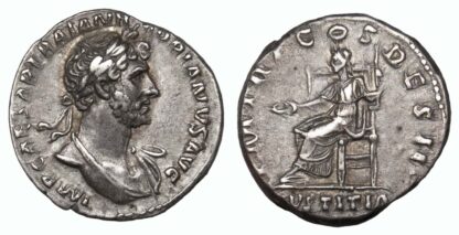 Hadrian, Silver Denarius