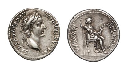 Tiberius, Silver Denarius