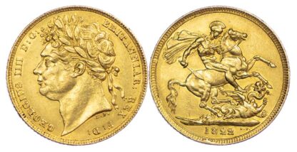 George IV, 1822 Sovereign