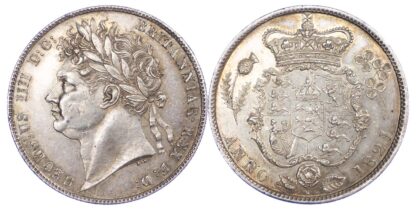 George IV, 1821 Halfcrown