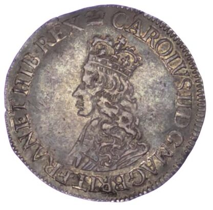 Charles II, Sixpence, first hammered issue