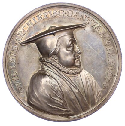 Great Britain, Archbishop Laud Executed, 1644, Silver Medal