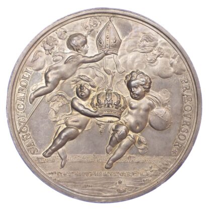 Great Britain, Archbishop Laud Executed, 1644, Silver Medal