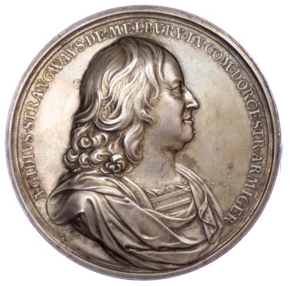 Charles II, Release of Giles Strangways, 1648, Silver Medal