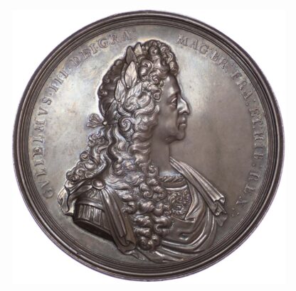 William III, State of Britain (following the Peace of Ryswick) 1697, Silver medal
