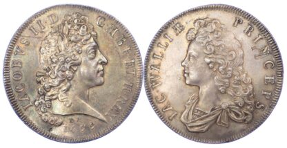 Prince James and Legitimacy, 1699, Silver Medal