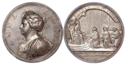 Queen Anne's Bounty, 1704, Silver Medal