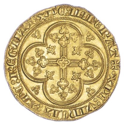 Low Countries, Brabant, John III, Écu d’or au chaise, Antwerp