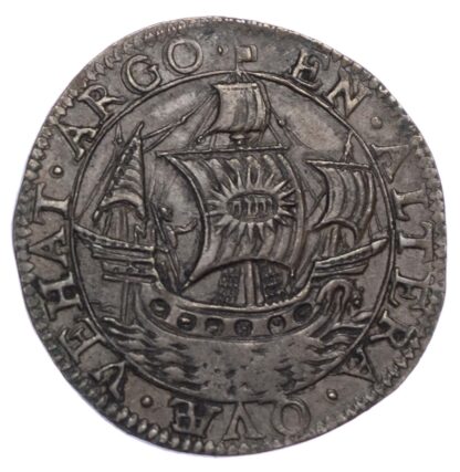 Low Countries / USA, copper jeton, 1599, on the naval expedition to Brazil