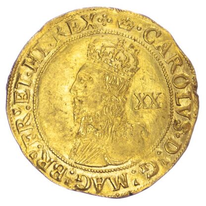 Charles I, Unite, group D, fourth crowned bust