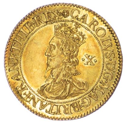 Charles I, Double crown, Nicholas Briot’s first milled coinage (1631-32)