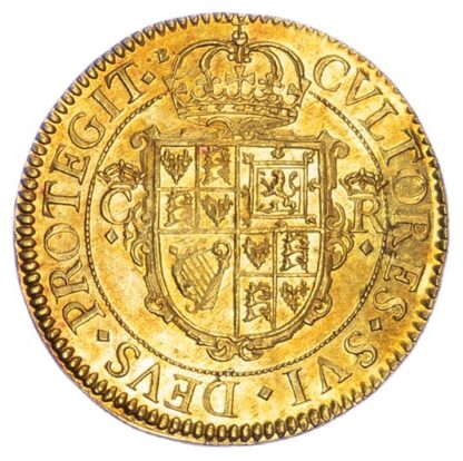 Charles I, Double crown, Nicholas Briot’s first milled coinage (1631-32)