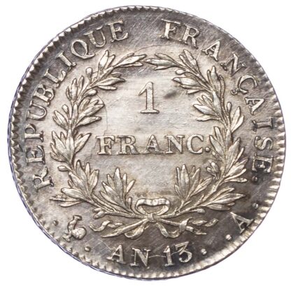 France, Napoleon (First Empire, 1804-1814), silver Franc