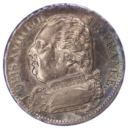 France, Louis XVIII, 1814 5 Francs