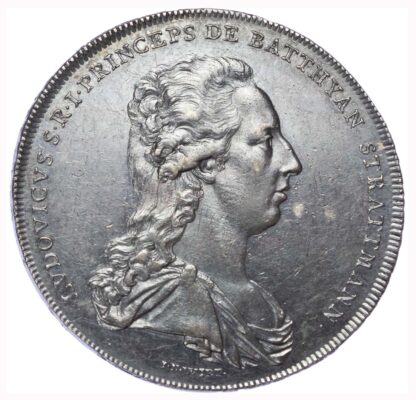 Austria, Batthyani, Ludwig, 1789 Silver Half Taler