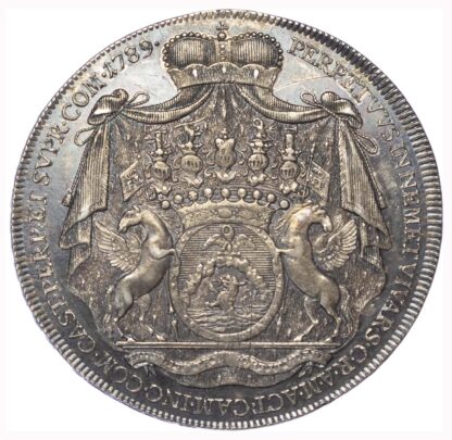 Austria, Batthyani, Ludwig, 1789 Silver Half Taler