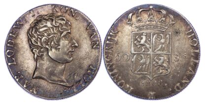 Kingdom of Holland, Louis Napoleon, 50 Stuivers, 1808