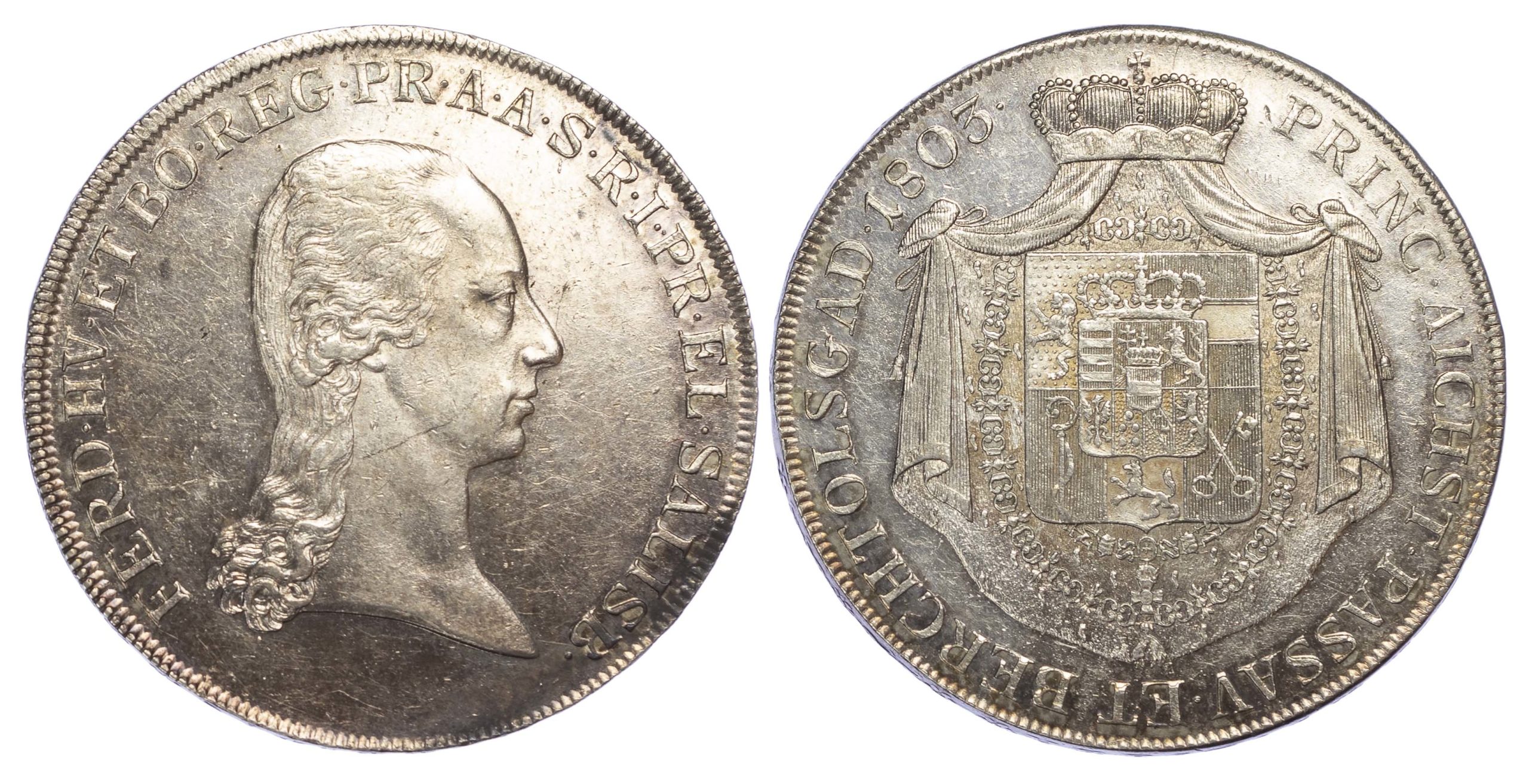 Austria, Salzburg, Prince Ferdinand, 1803 Thaler